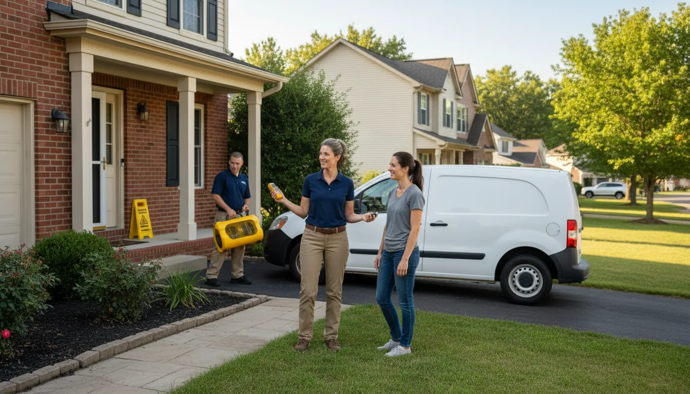 Water restoration image for Home Water Damage Repair in Arcadia, LA